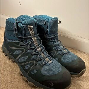 Men's Xpeti Blue Hiking Boots Size 11.5